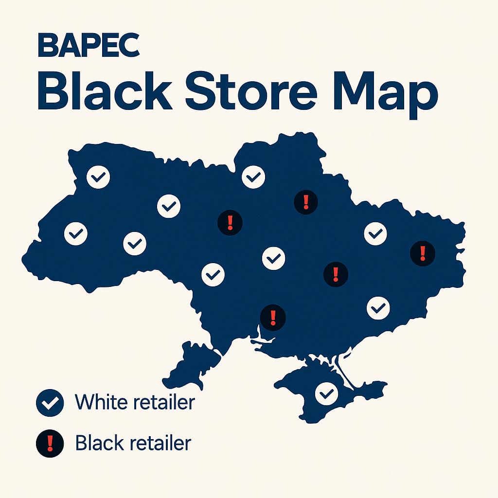 ВАРЕС — Black Store Map